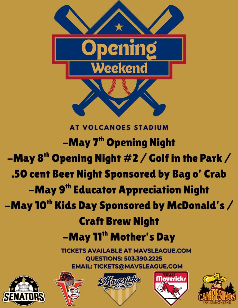Volcanoes opening night
