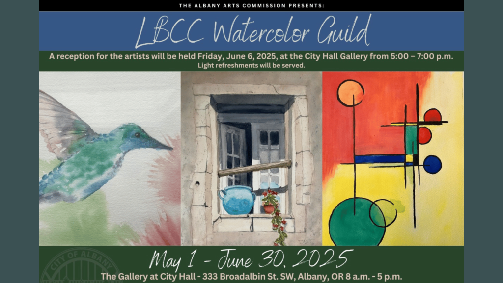 The Albany Arts Commission Presents: LBCC Watercolor Guild