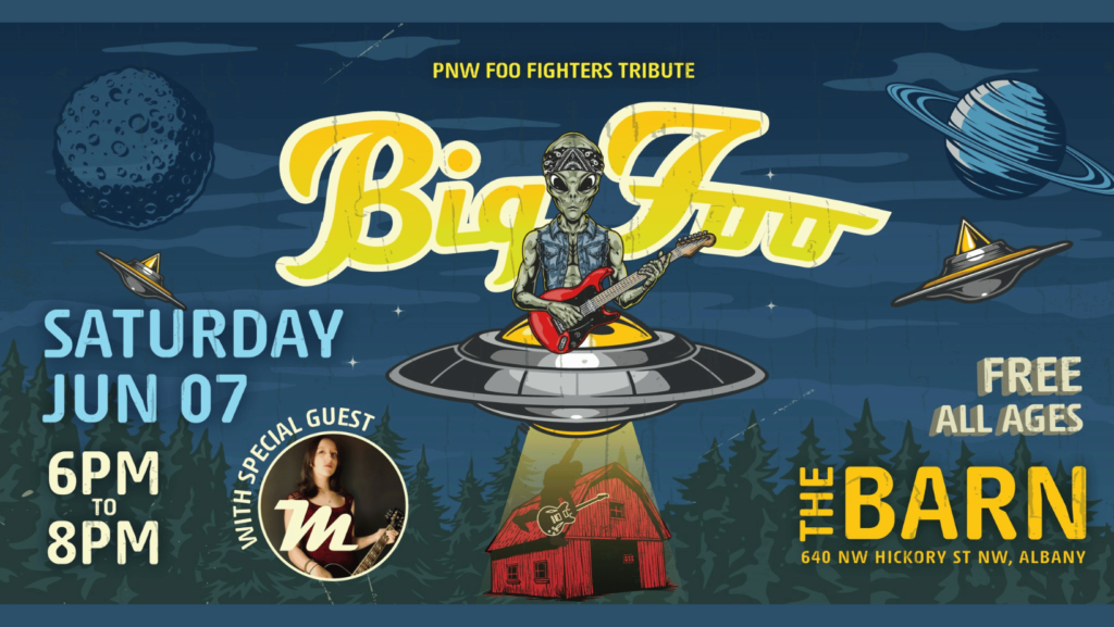 BIG FOO – PNW Foo Fighters Tribute at The Barn Albany OR
