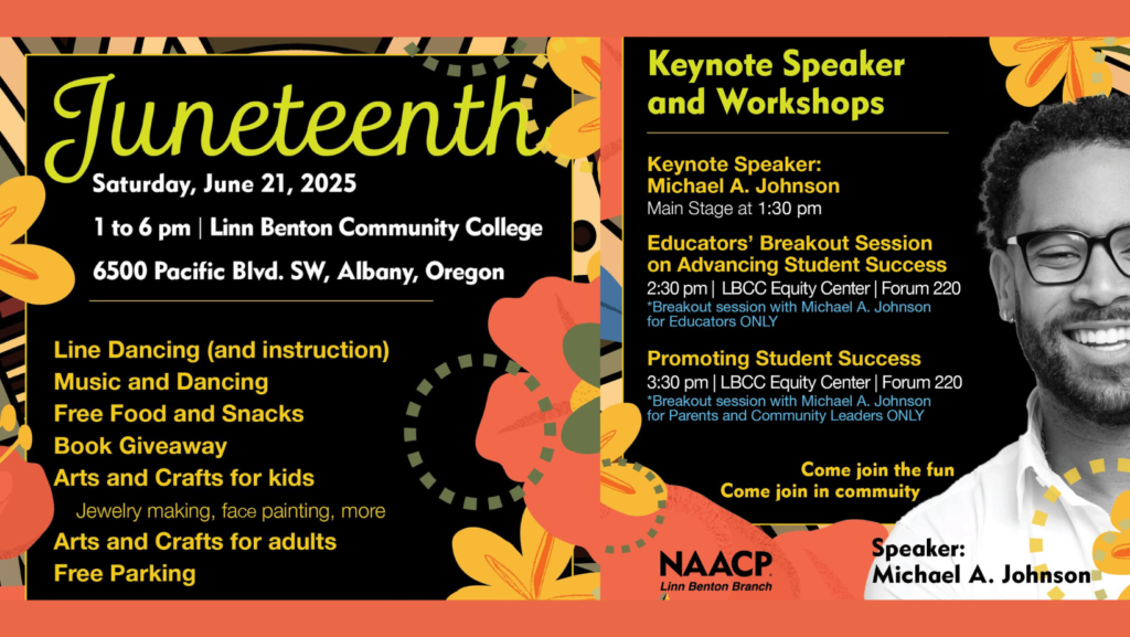 Juneteenth Celebration 2025 Albany OR