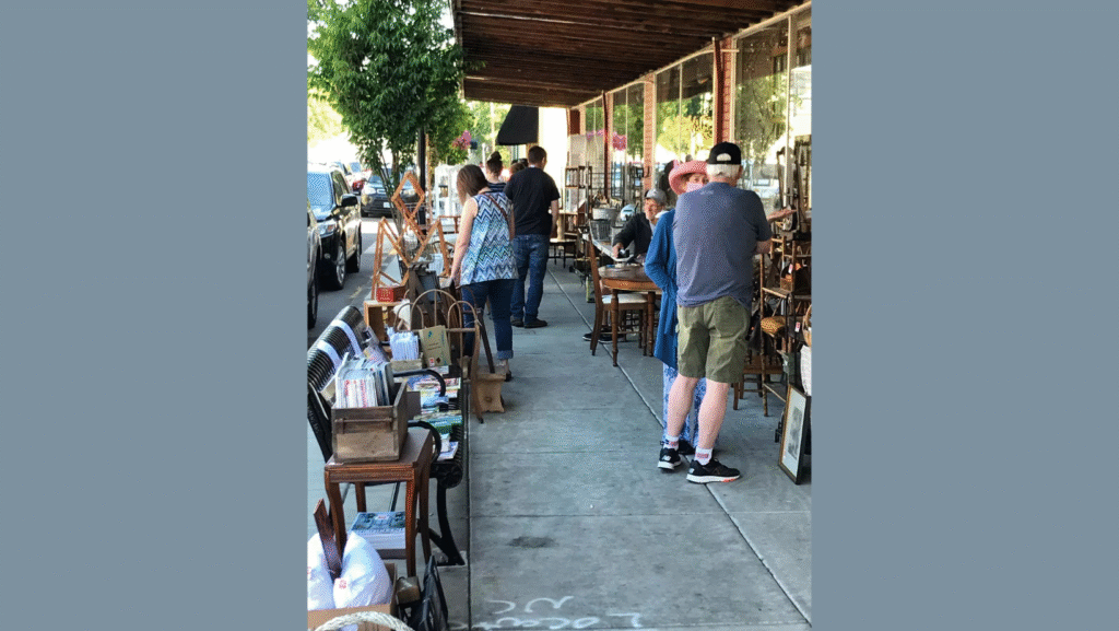Albany Antique Mall Crazy Sidewalk Sale