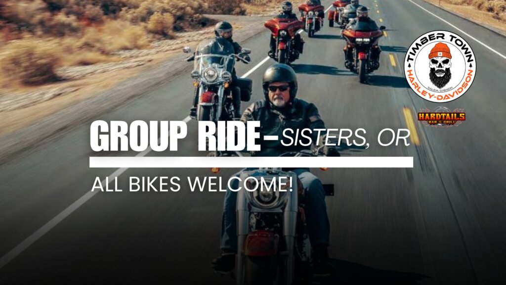 group ride to sisters oregon