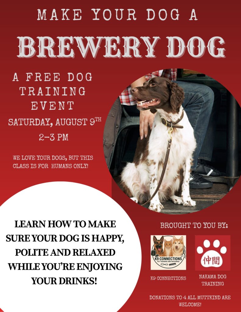 Brewery Dog Training