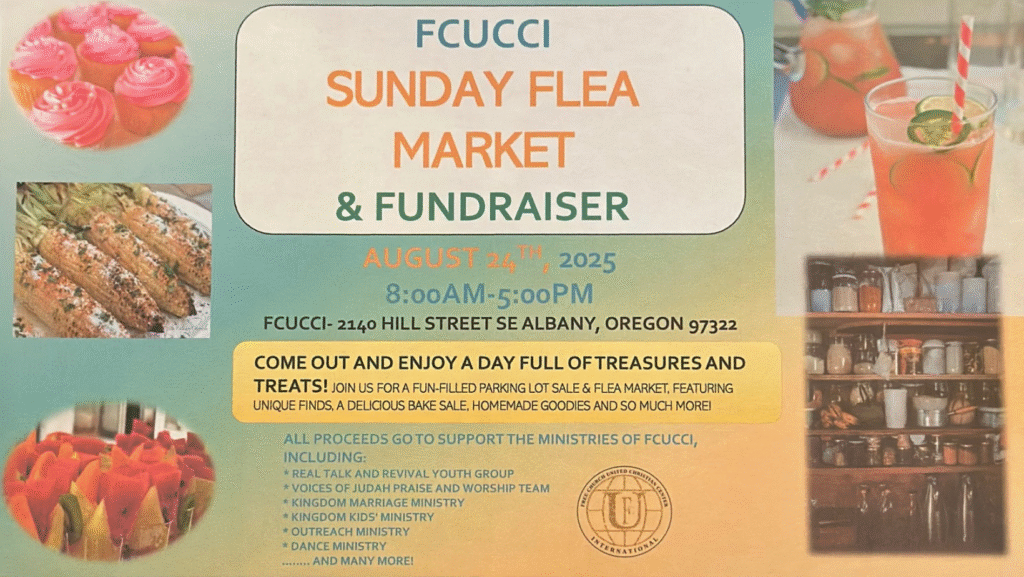 FCUCCI's Annual Sunday Flea Market and Fundraiser Albany OR