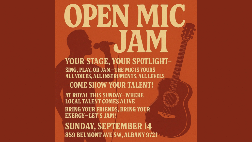 open mic jam albany or