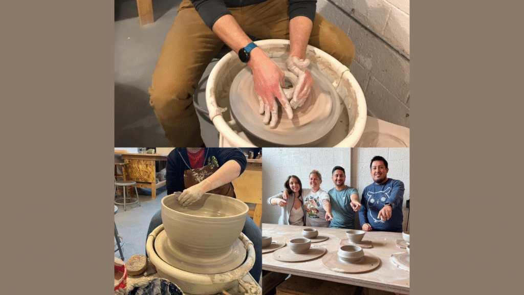 Throwing Pottery Wheel