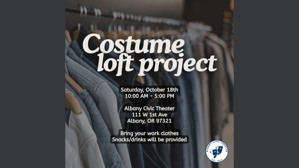 ACT Costume Loft Project Volunteer Day