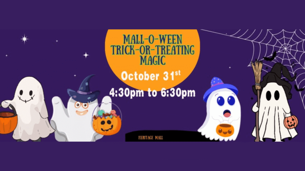 Mall-O-Ween Trick-or-Treat at Heritage Mall
