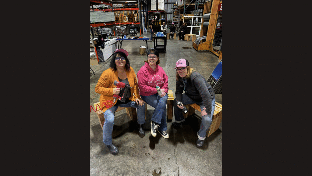 Ladies at PARR Lumber in Albany, OR