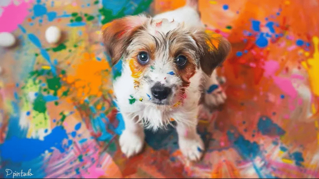 Pup Paint Night at Sniffany’s