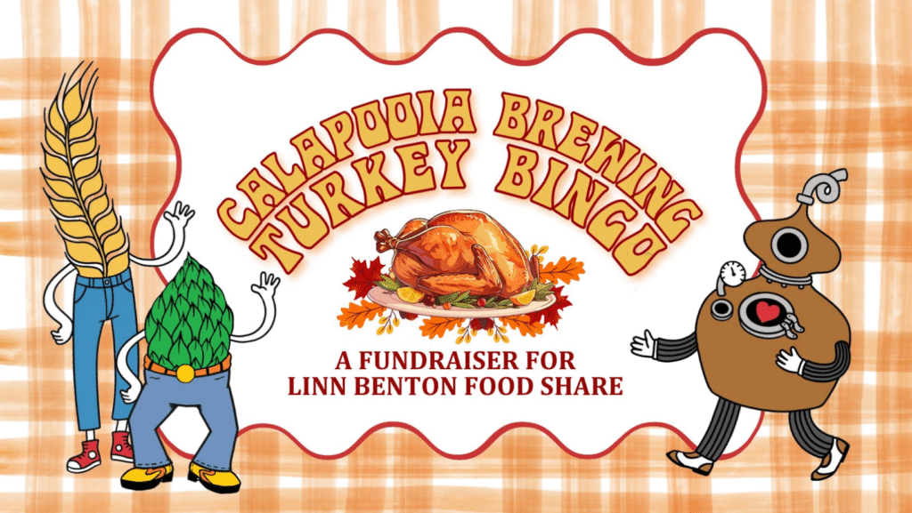Calapooia Brewing Turkey Bingo