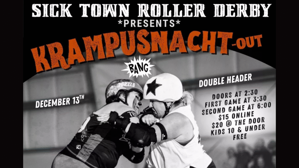 Sick Town Roller Derby: Krampusnacht-out