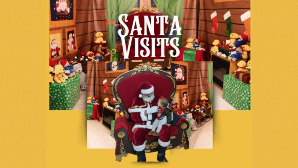 Santa Visits: Come Take Your Picture with Santa