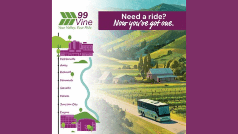 New 99 Vine Bus Line Launches, Connecting Willamette Valley Communities