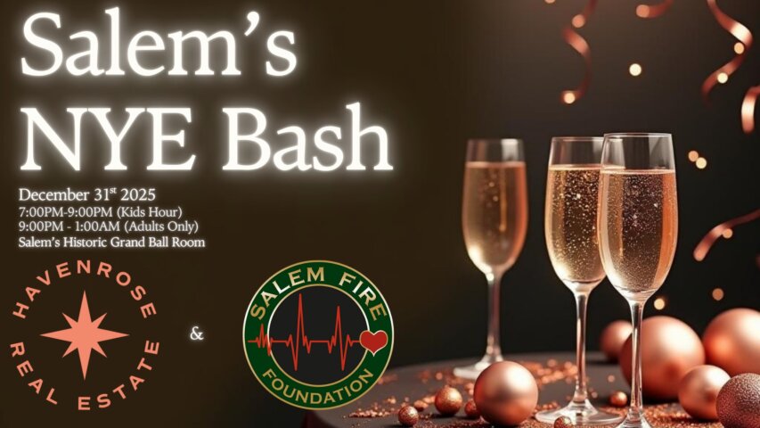 Things to do in Salem, Oregon // December 31, 2025 (New Year's Eve Edition 🥂)