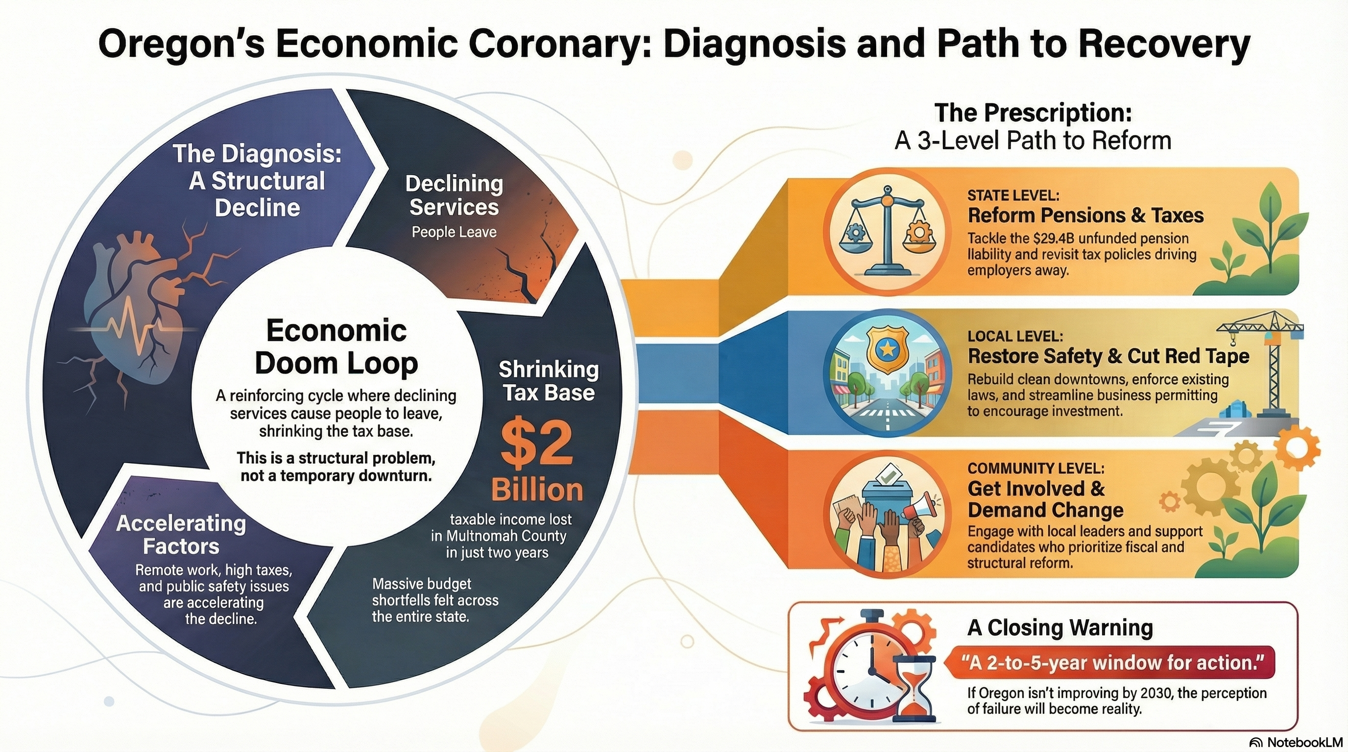 Oregon at a Crossroads: What Will It Take to Change Course?