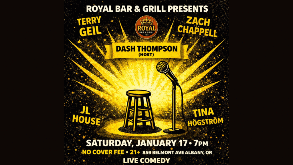 Live Stand-Up Comedy at Royal Bar & Grill