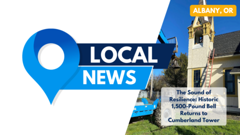 The Sound of Resilience: Historic 1,500-Pound Bell Returns to Cumberland Tower