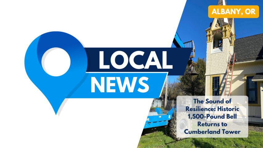 The Sound of Resilience: Historic 1,500-Pound Bell Returns to Cumberland Tower