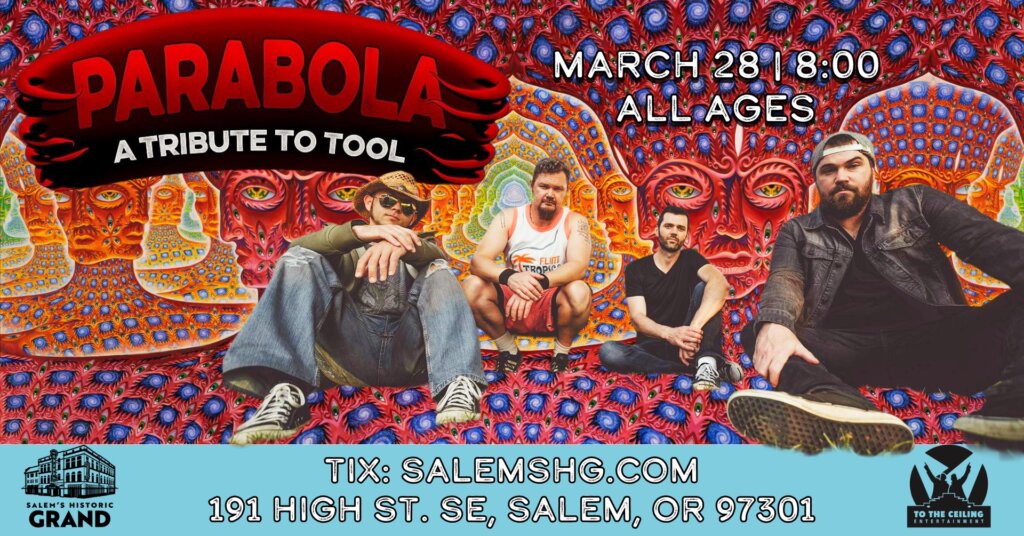 Parabola: A Tribute to Tool at Salem's Historic Grand