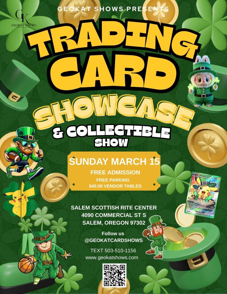 trading card showcase