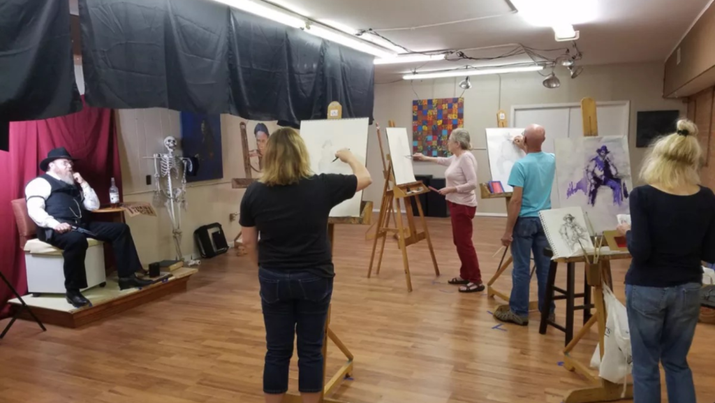 Live Model Drawing/Painting