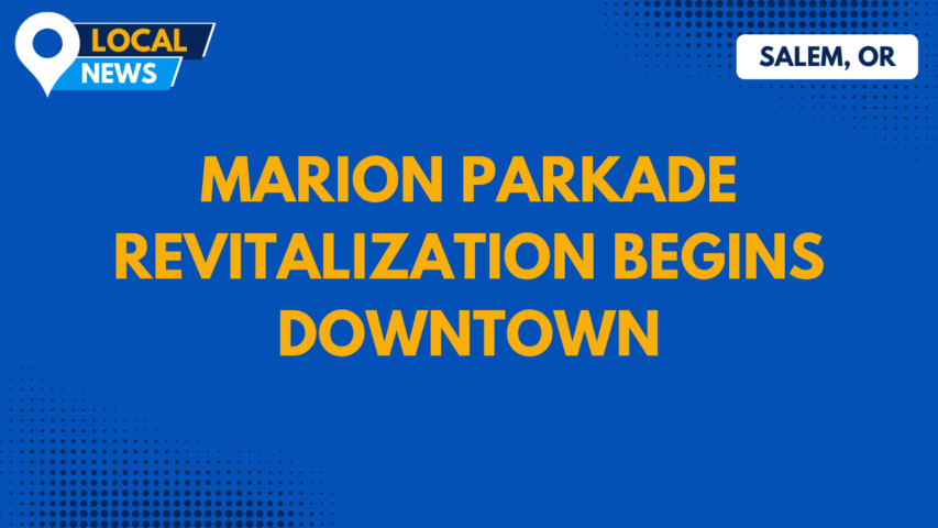 Marion Parkade Revitalization Begins Downtown
