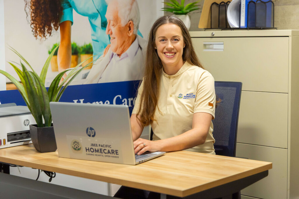 Rebecca, Public Relations Director for JBEE Pacific Homecare