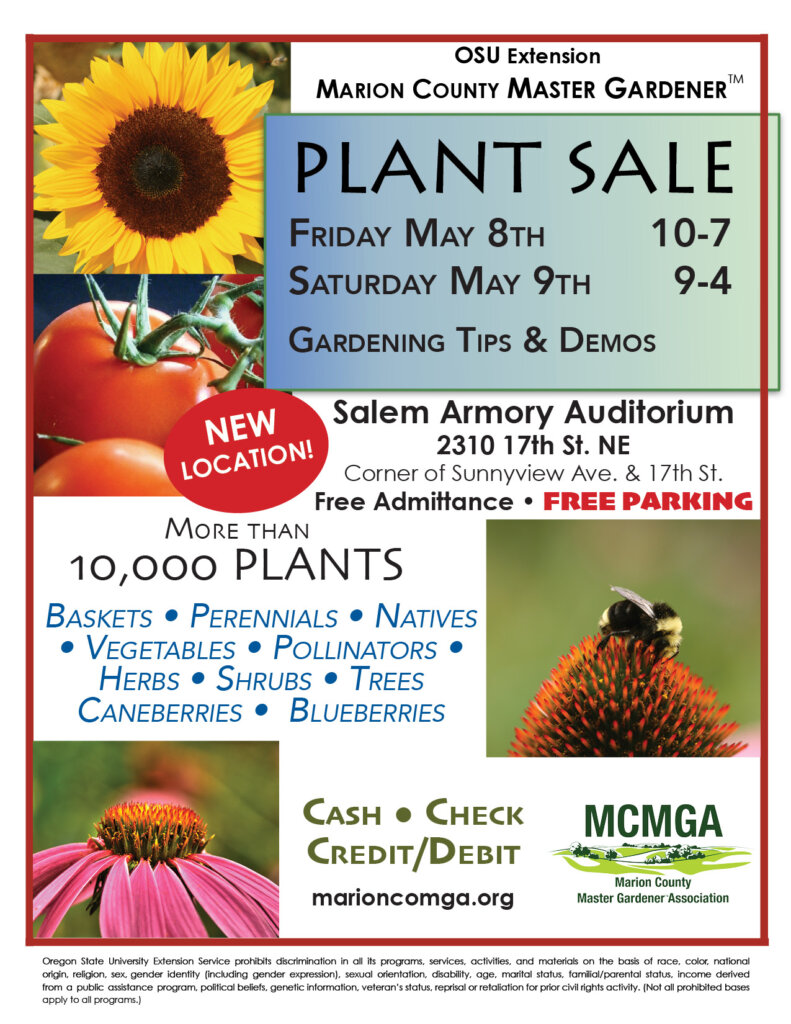 Marion County Master Gardener Plant Sale