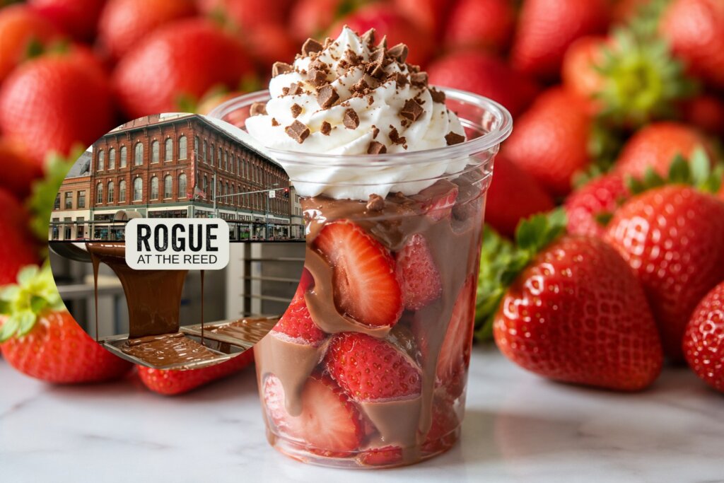 Rogue Chocolate Strawberry Cup Day