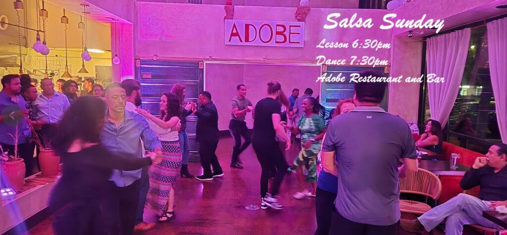 Sunday Salsa at The Adobe