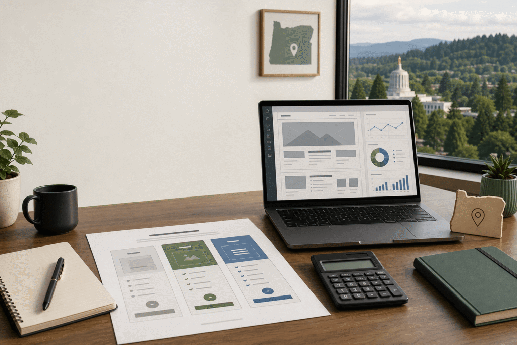 how much does a website cost in salem oregon