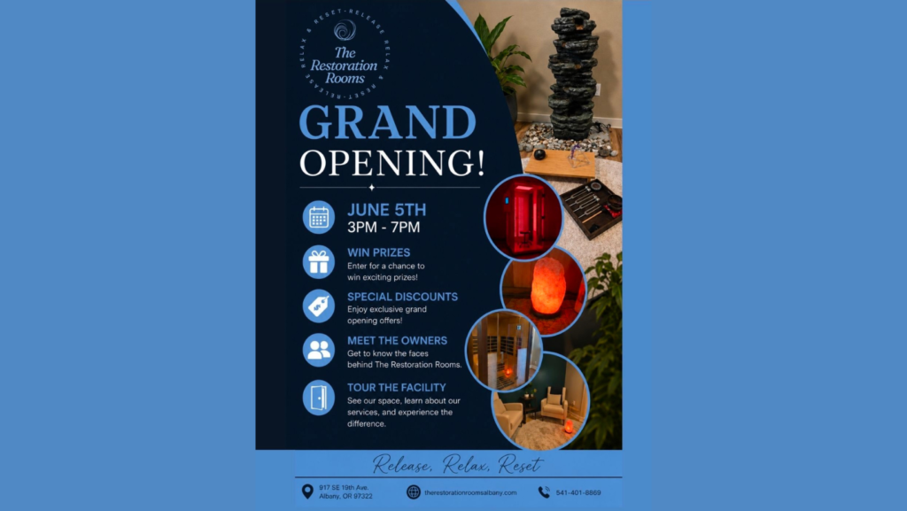 The Restoration Rooms Grand Opening
