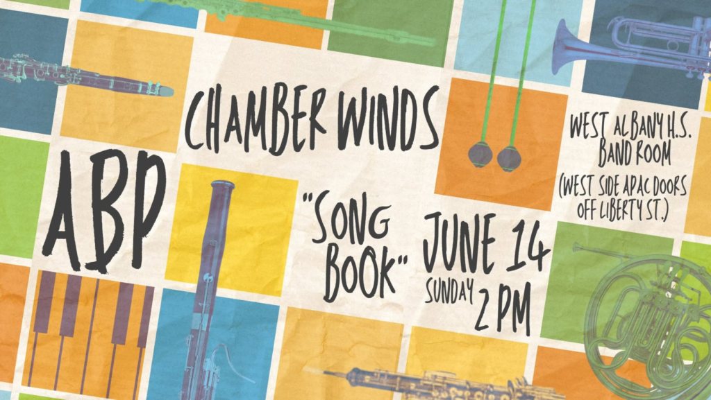 ABP Chamber Winds Recital: "Song Book"