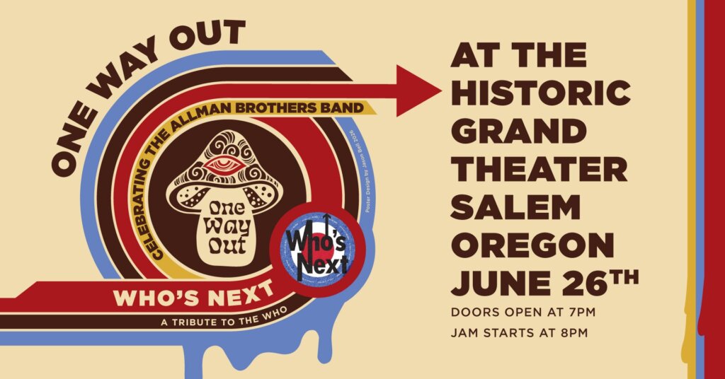 One Way Out + Who’s Next — Allman Brothers and The Who Tributes