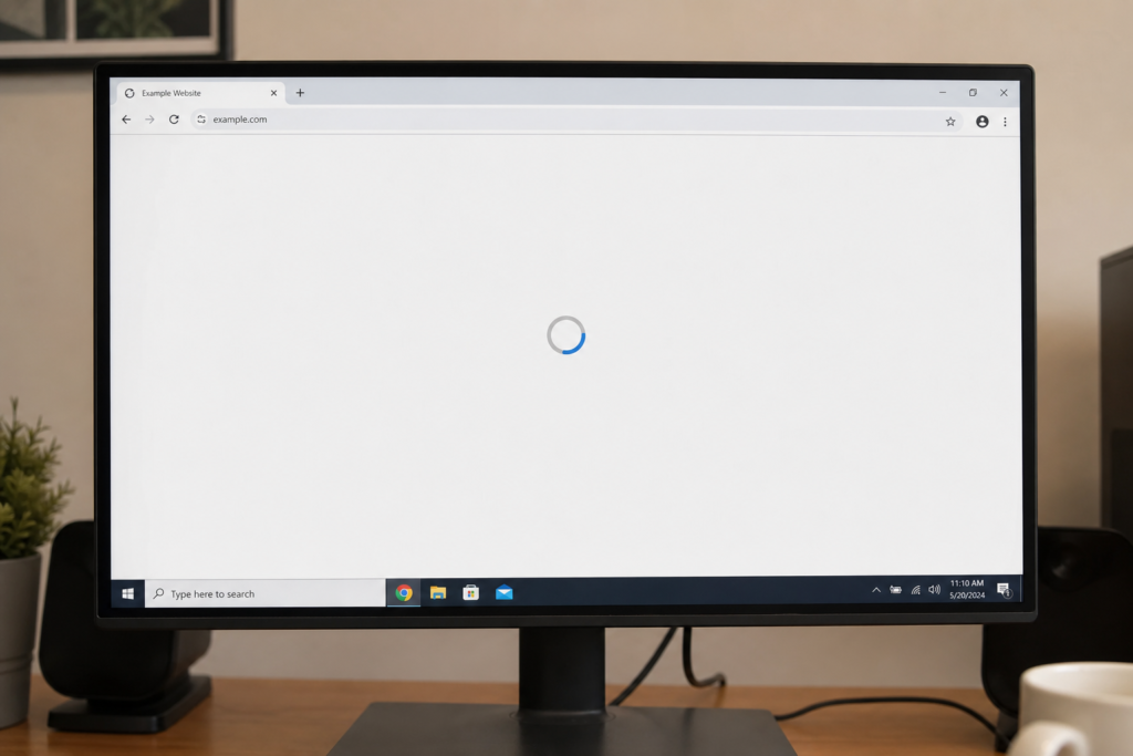 slow website loading