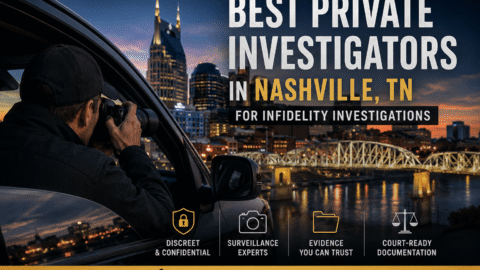 Best Private Investigators in Nashville for Infidelity Investigations