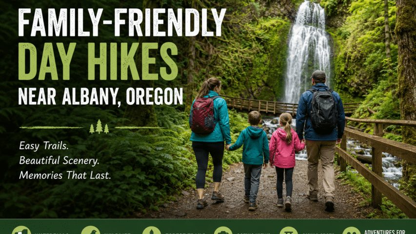 Family-Friendly Day Hikes Near Albany, Oregon