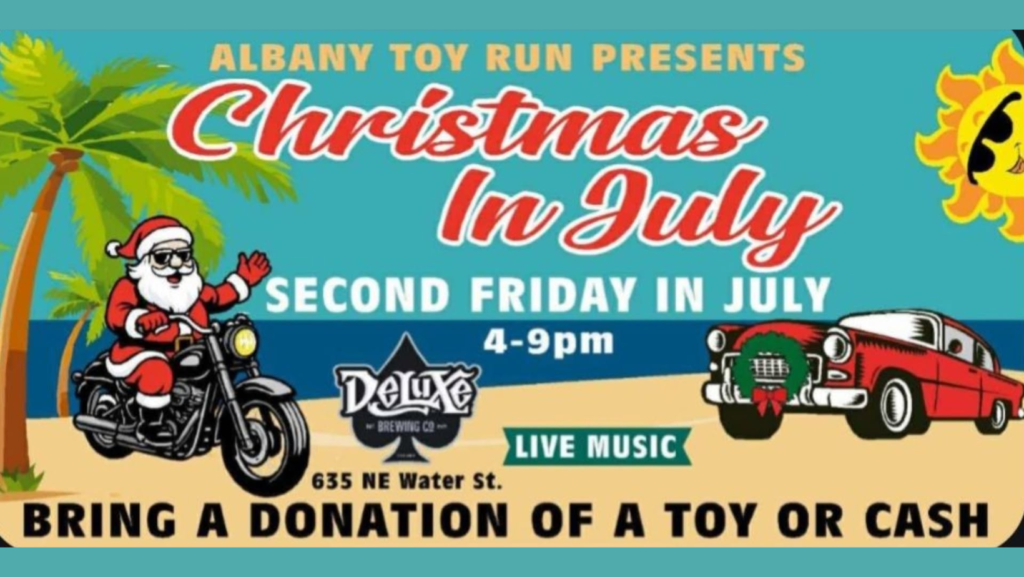 Albany Toy Run's Christmas in July