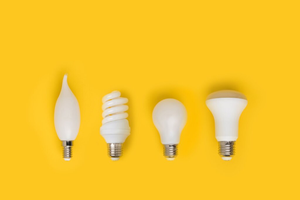 Light bulb shape