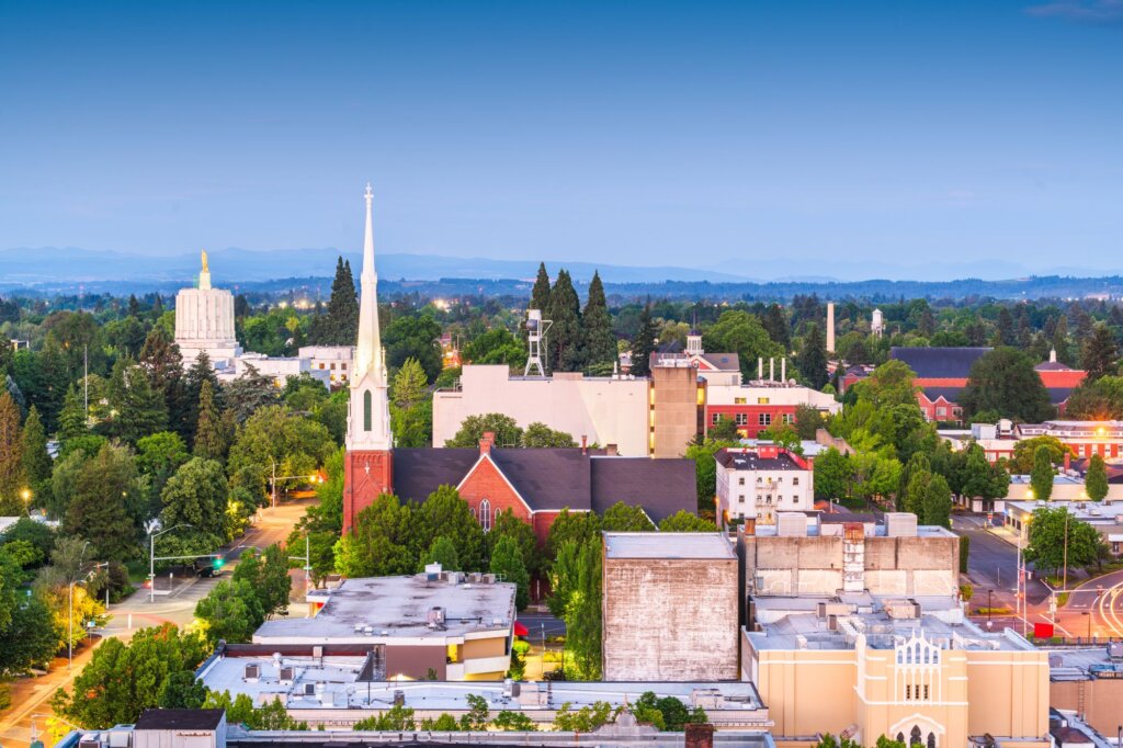 Salem Oregon downtown