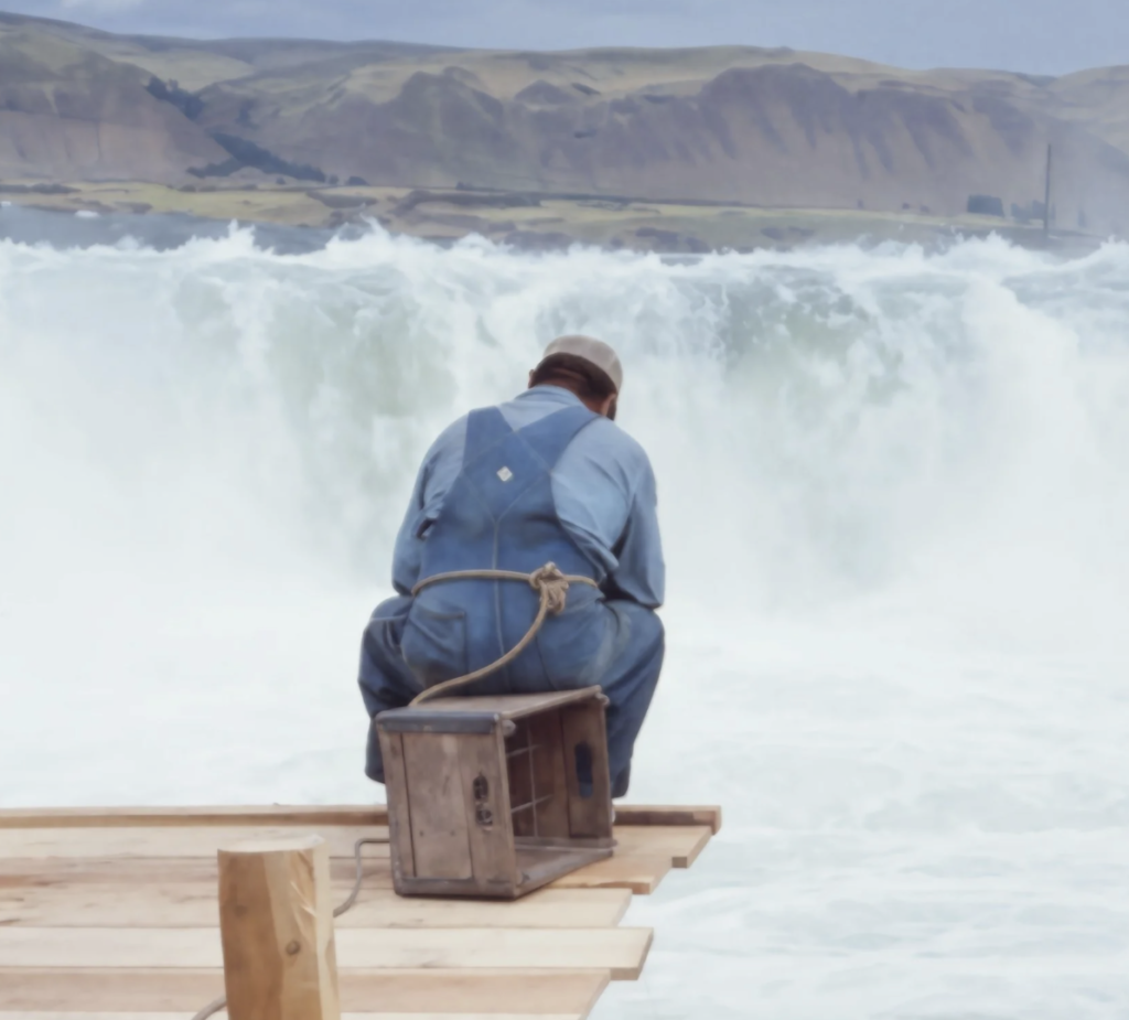 Stefani Art Gallery | Before the Water Rose: Celilo Falls, 1956