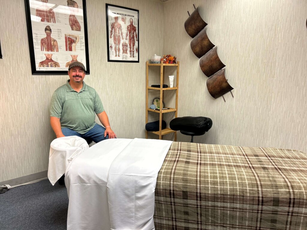 Lowell Welch, owner of Focus Fusion Massage
