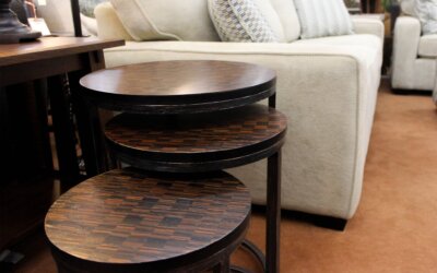 A room can have all the major furniture and