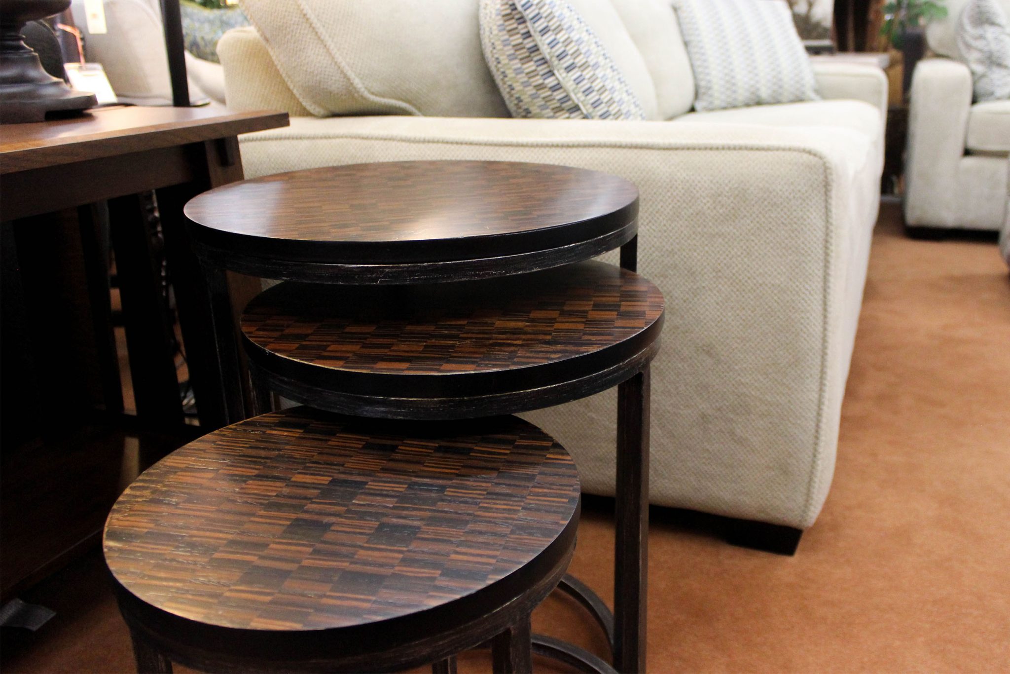 A room can have all the major furniture and