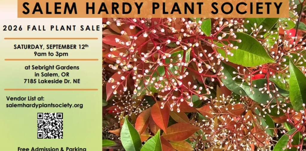 Salem Hardy Plant Society Fall Plant Sale