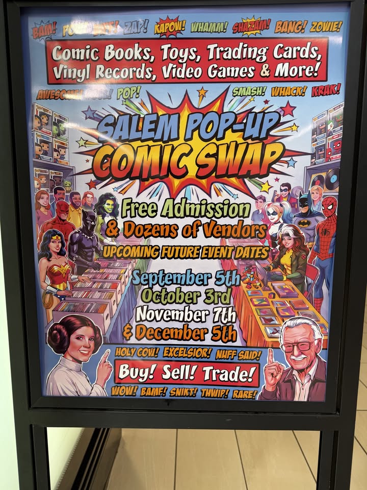 Salem Pop-Up Comic Swap