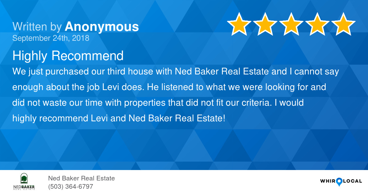 Highly Ned Baker Real Estate
