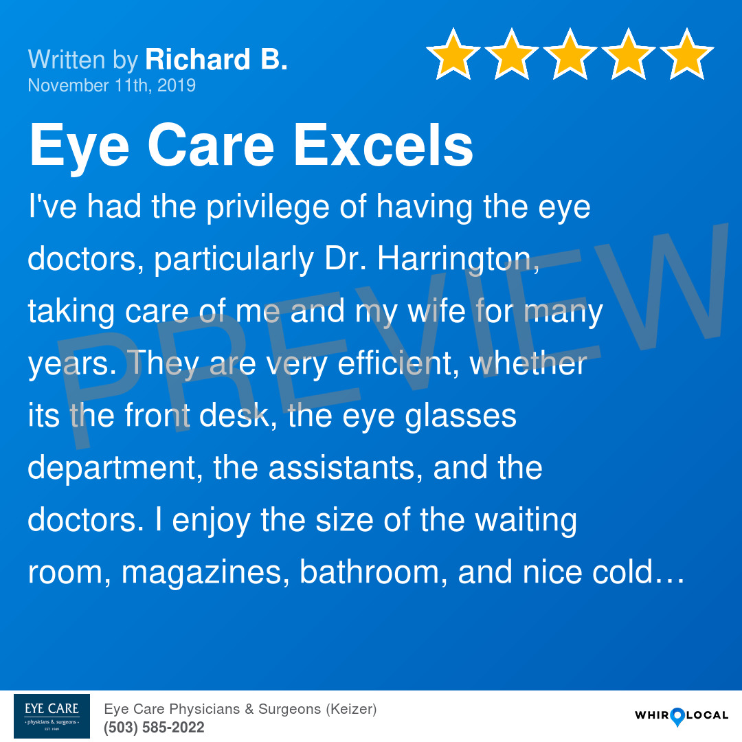 Eye Care Excels Eye Care Physicians & Surgeons (Keizer)